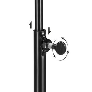 Songmics-korutelineteline, metallikoruteline, kaulakoruihin, kaulakoruihin, rannekoruihin, korvakoruihin, loistava lahjaidea, musta JJS04BK - Image 6