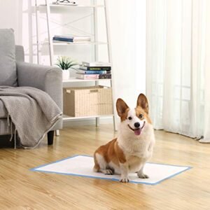 Feandrea 55 Pack Pet koulutustyynyt Kertakäyttöiset matot koiranpennuille, erittäin imukykyinen 5-kerroksinen muotoilu ja vuotamaton pohja pennuille koirille kissoille 60 x 90 cm ptd95bu - Image 7