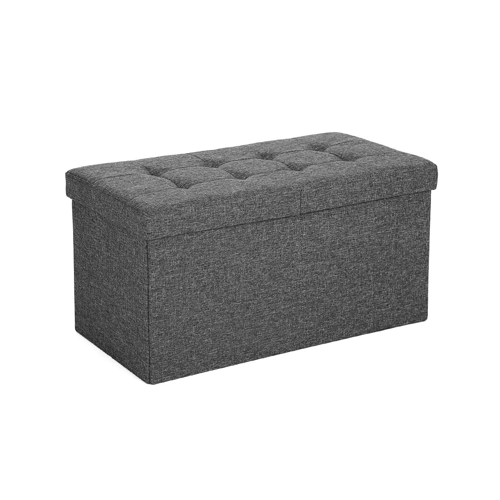 Kenkäpenkki taitettava harmaa 76 x 38 x 38 cm - Image 2
