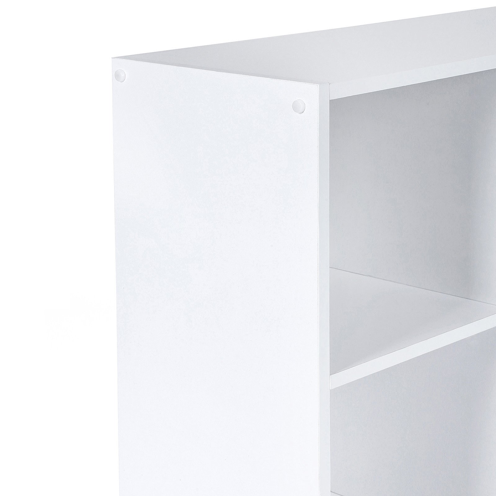 Kirjahylly 5 lokeroa valkoinen – toimisto 50 x 24 x 80 cm - Image 2