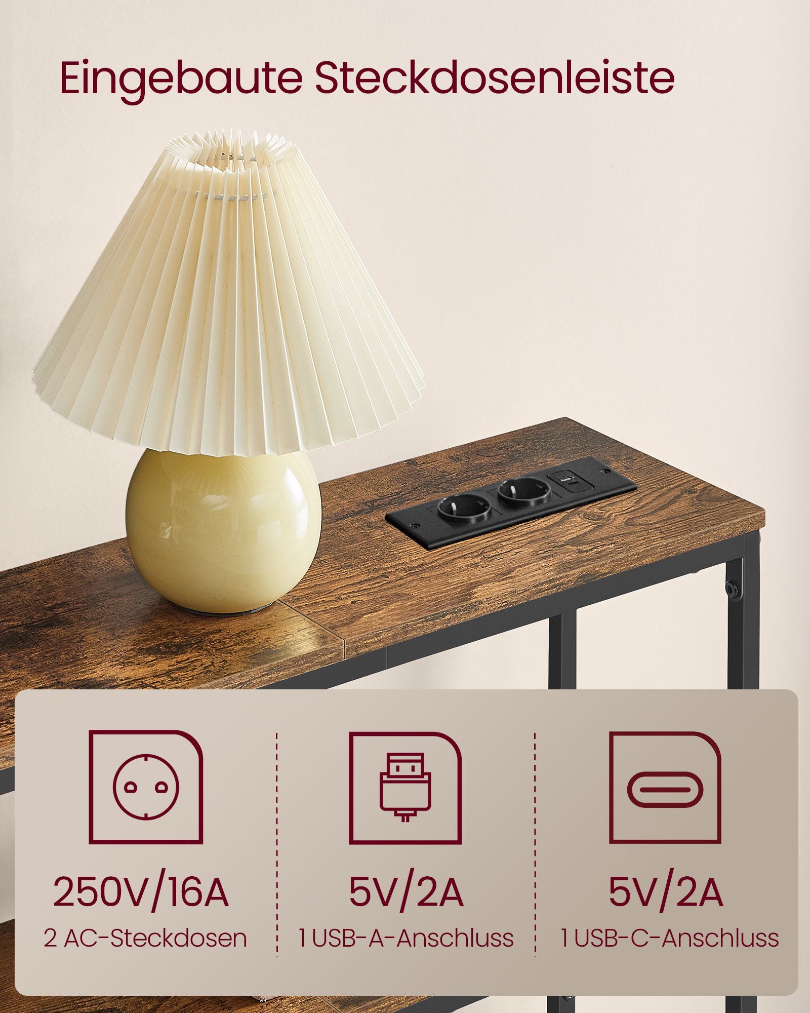 Sohvapöytä – olohuone 20 x 80 x 80 cm - Image 2