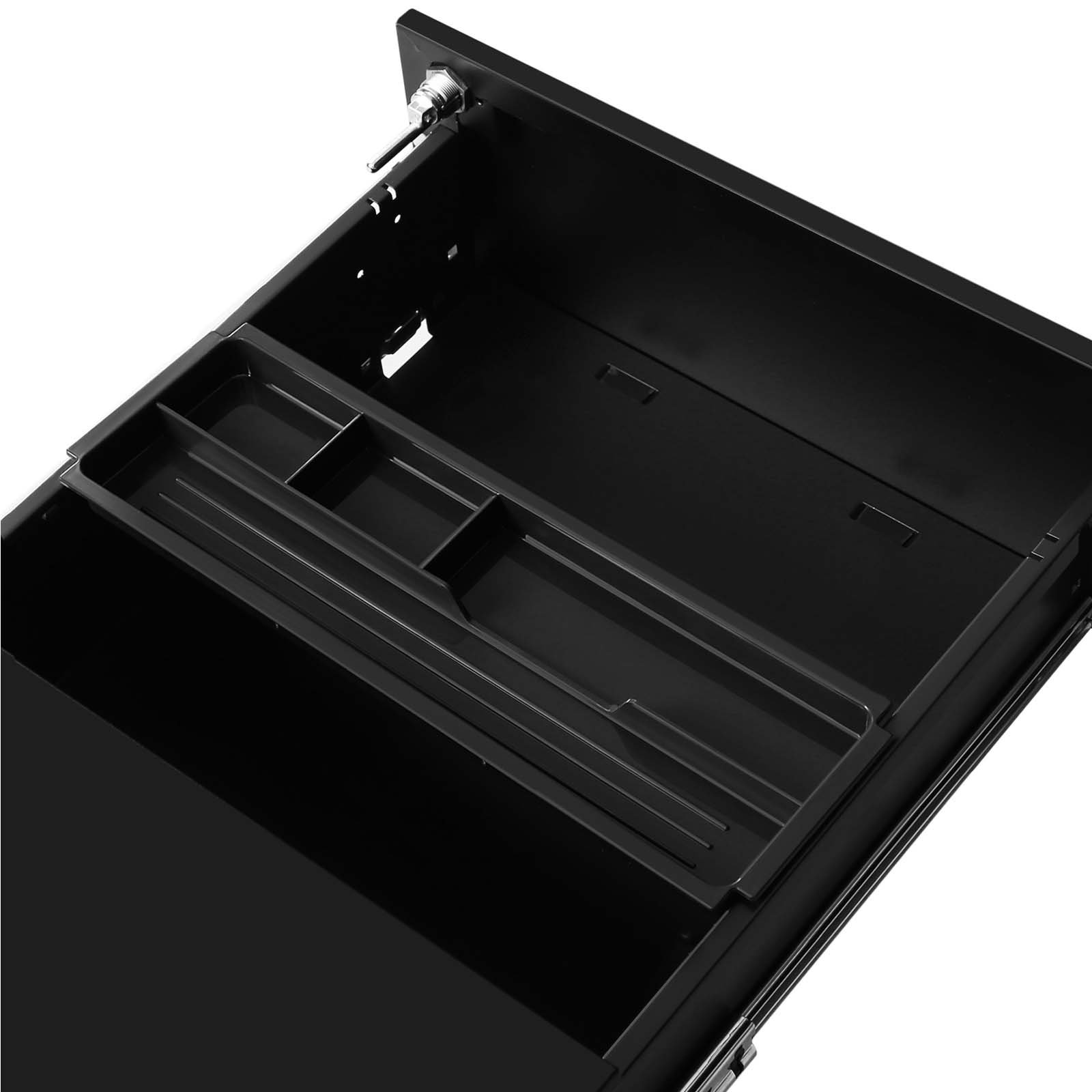 mobiiliarkistokaappi, lukittava, 3 laatikkoa, asiakirjojen säilytys - Image 6