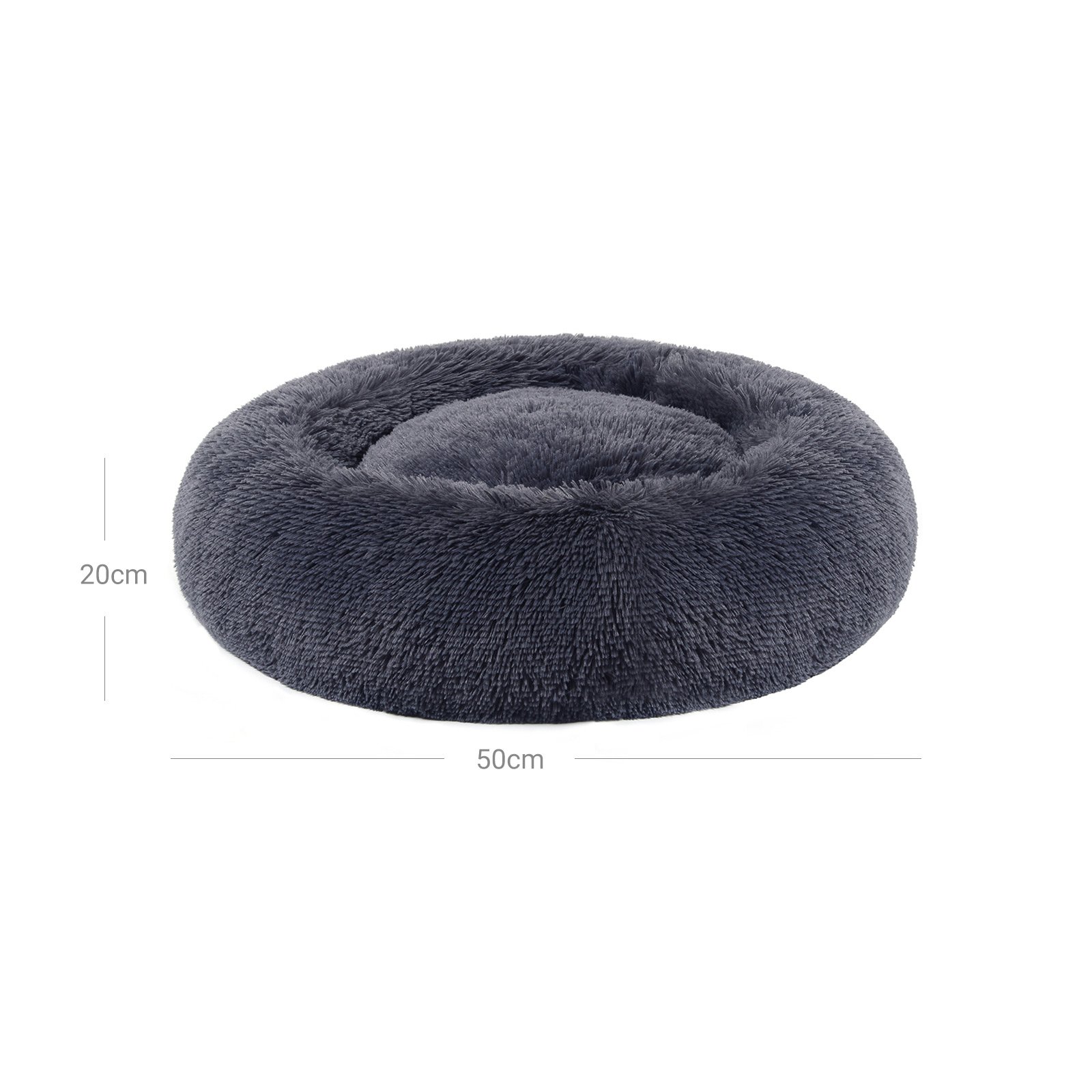 FEANDREA koiranpeti, donitsikissanpeti, pörröinen rauhoittava lemmikkipeti - Image 7