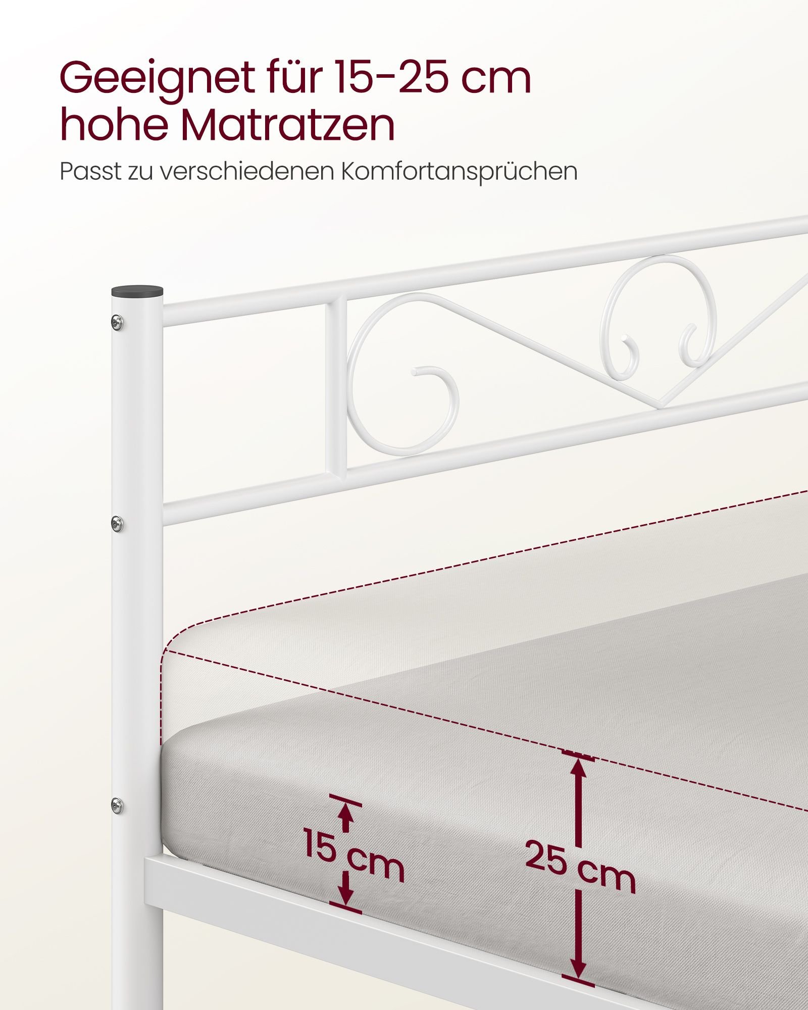 Yhden hengen sängyn runko, sopii 90 x 220 cm patjalle, vierassänkyyn - Image 6