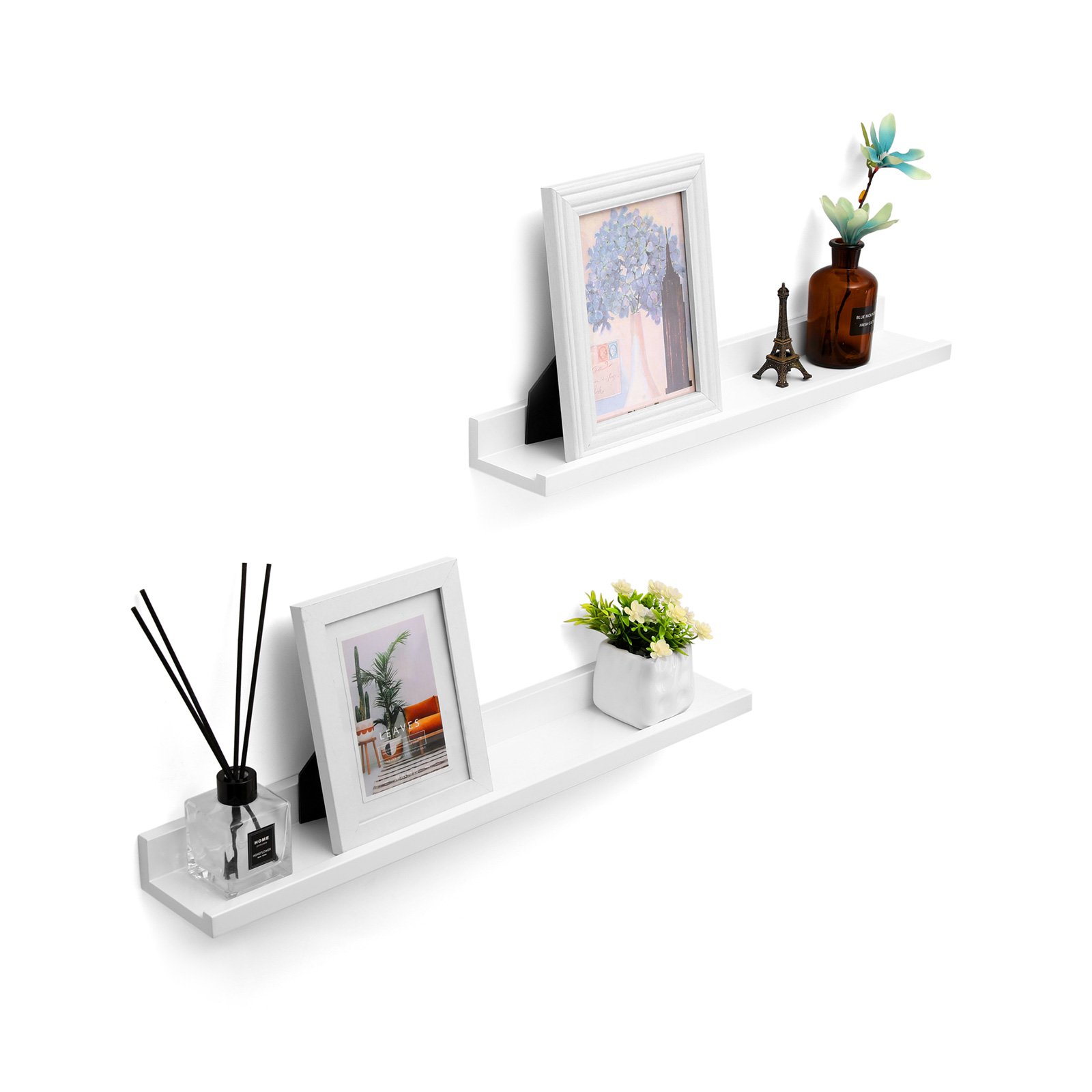 Seinähylly valkoinen – kylpyhuone / makuuhuone 60 x 10 cm - Image 5